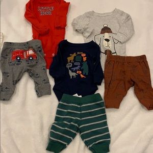 Carters bundle! 3 outfits NB NWOT